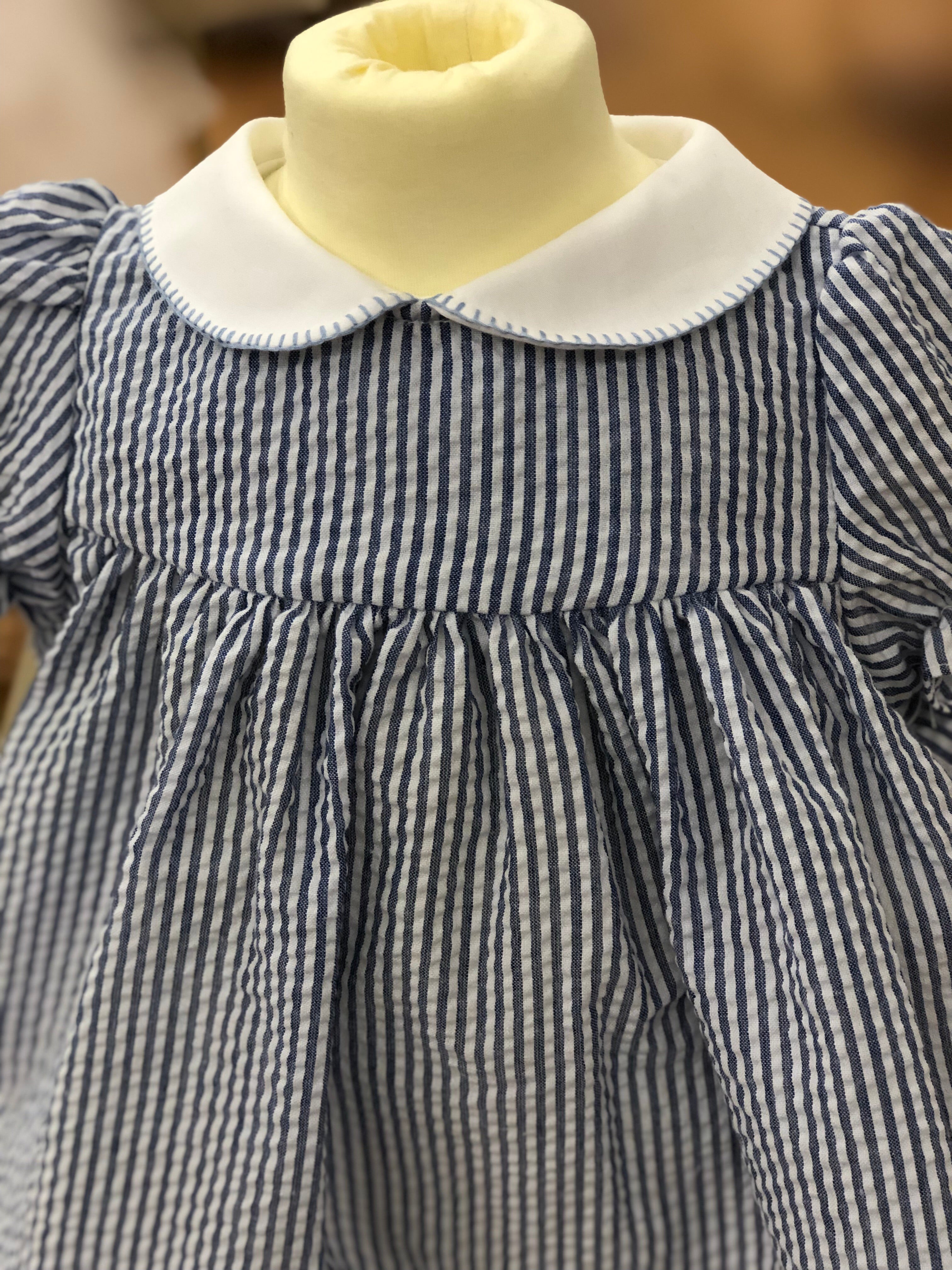 Sophie & Lucas Seersucker Dress Set